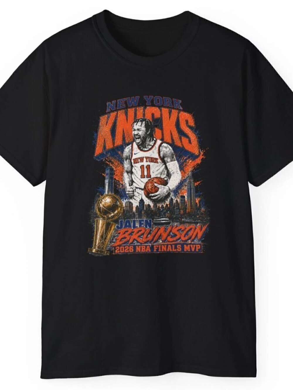 Jalen Brunson Finals MVP Champion New York Knicks Tee Shirt